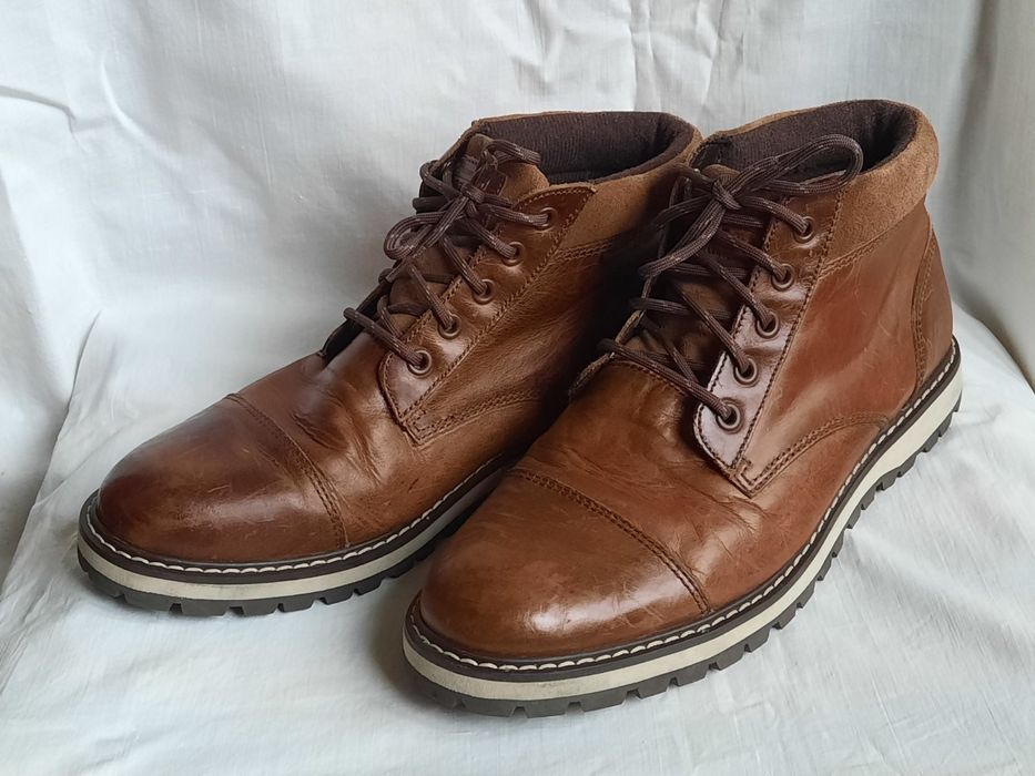 Продаю кожаные мужские ботинки р. 42,5