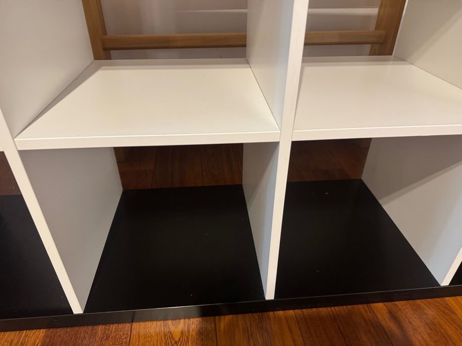 Szafka Ikea czarno-biała