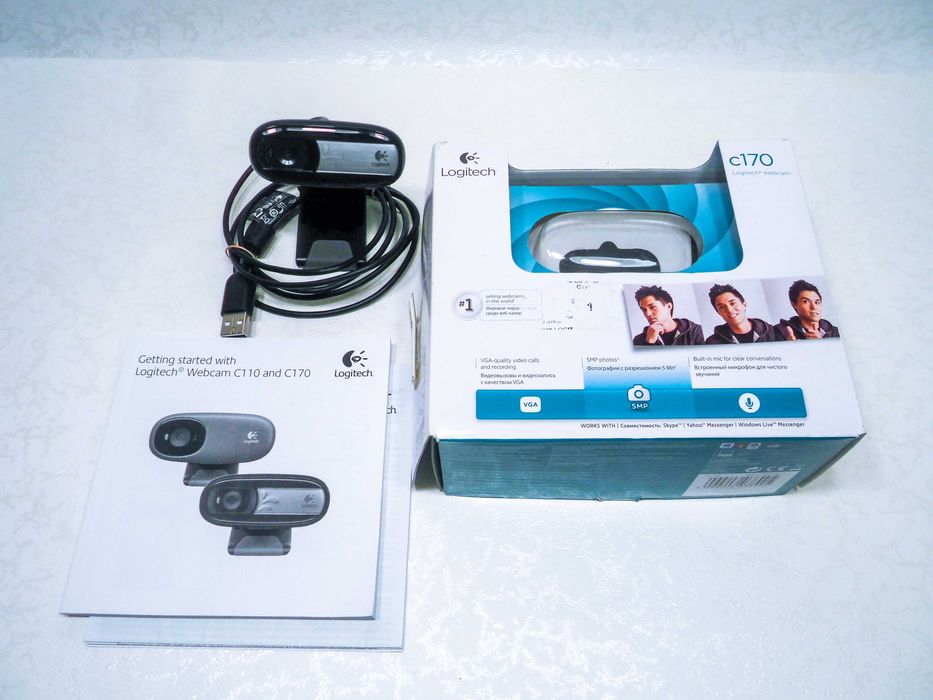 Веб-камера Logitech Webcam С170