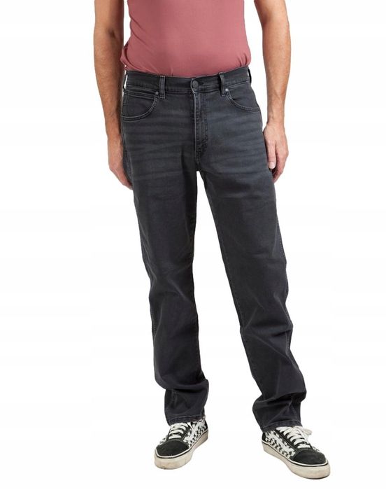 Wrangler Frontier Relaxed Straight W32 L32 Black Crow W16VHP363 Luźne
