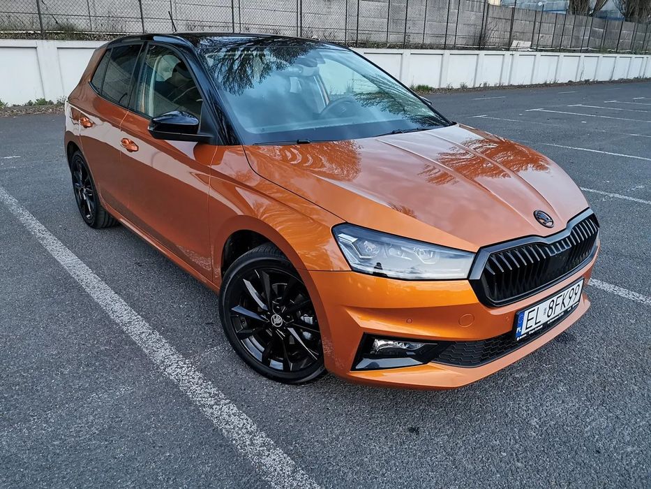 Skoda Fabia Skoda Fabia IV Style Color Orange GWARANCJA Bogate wyposażenie.