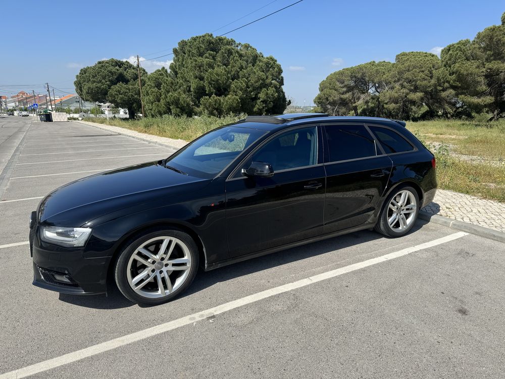 A4 Avant 2.0 black s-line