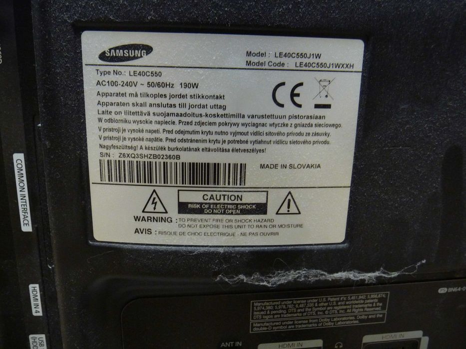 Samsung  40 cali