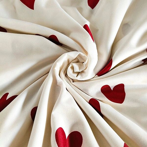 POSZEWKA 70x80 na poduszkę DEKORACYJNA pościelowa Eusebia Home w serca