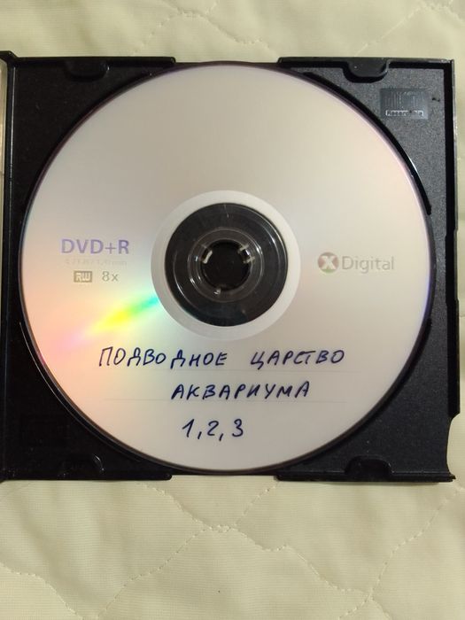 DVD фільми Мир аквариума -6дисків.
