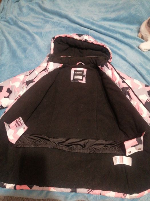 Тепла парка для дівчинки