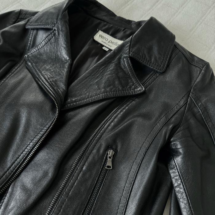 Фірмова шкіряна куртка натуральна шкіра Vera Pelle