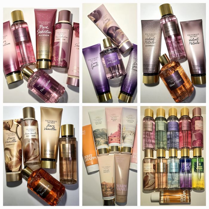 Victoria's Secret Pink Скраби Спреї Гелі Лосьйони Блиски Набори