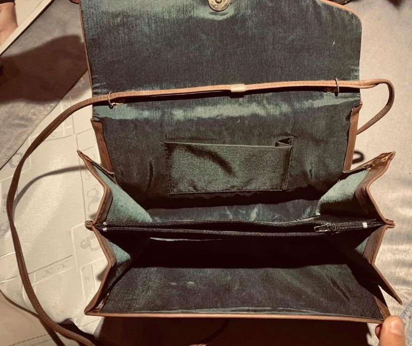 brązowa torebka damska