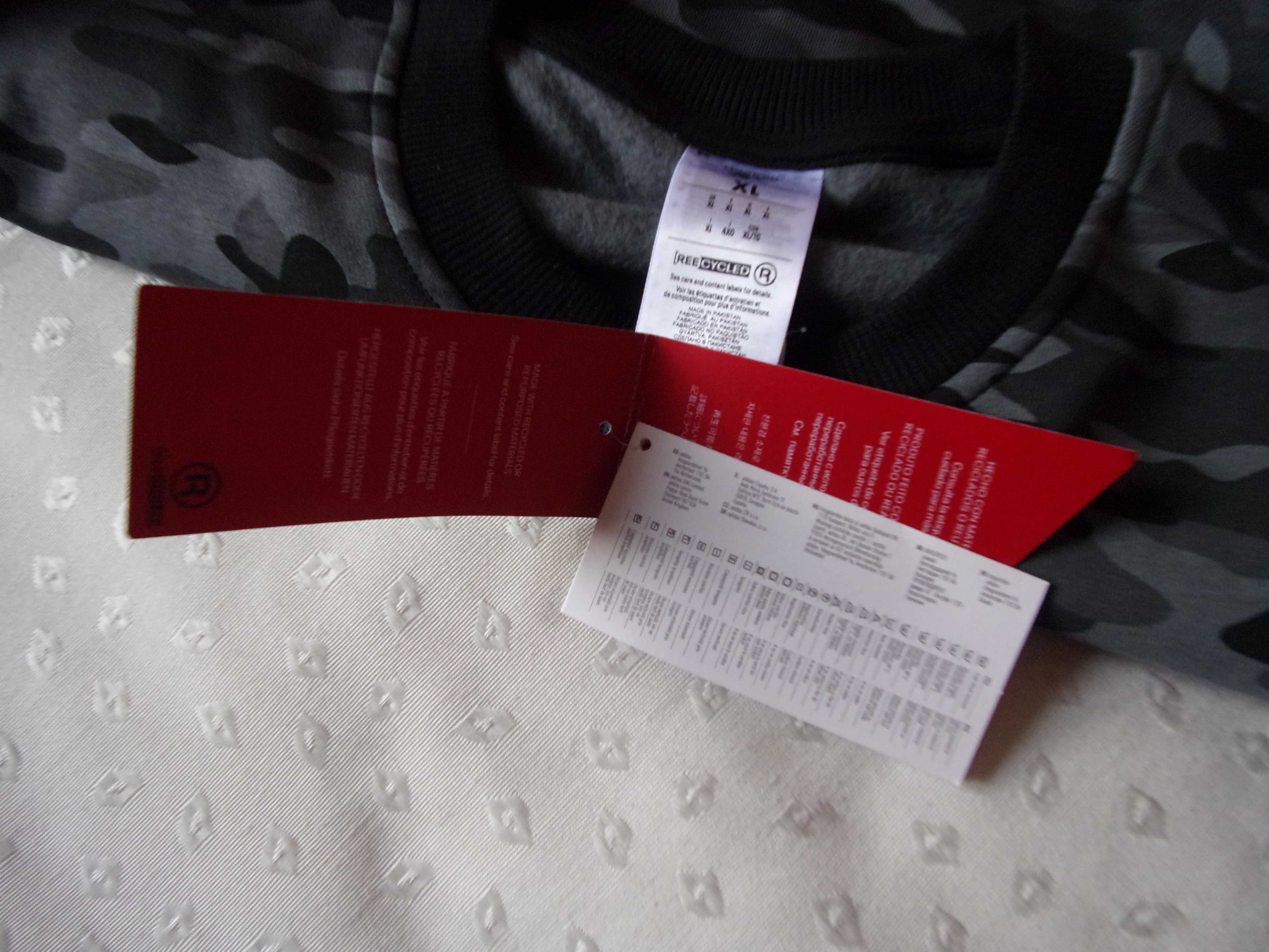 Oryginalna, nowa z metkami bluza męska Reebok XL