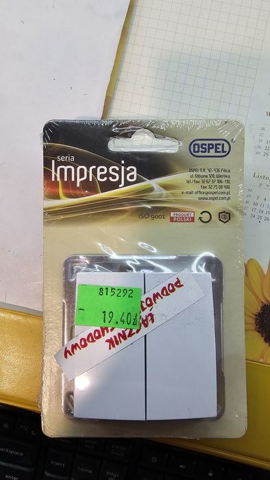 Ospel Impresja łącznik podwójny schodowy