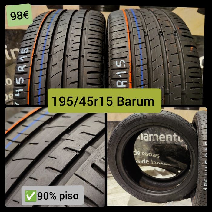 Pneus ocasião 195/45r15 195/55r15