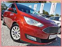 Ford C-MAX Piękny FORD C-MAX 1.0 turbo 125KM przeb 69tyś 100%BEZWYPADEK GWARANCJA