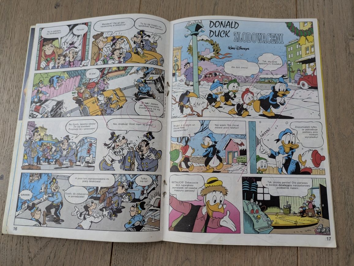 Kaczor Donald i Mickey Mouse z 1991