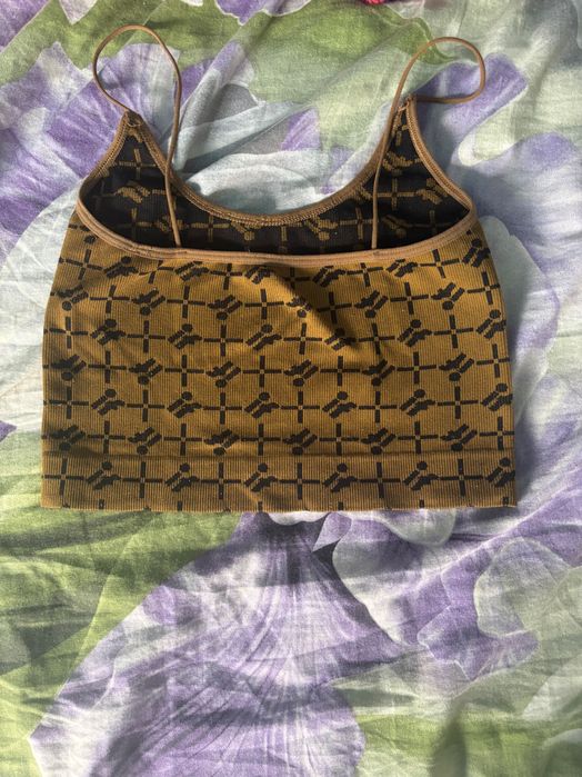 Топ,коричневый,носился1 раз.