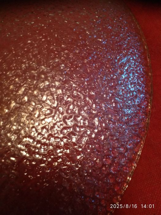 Люстра  хамелион редкая Большая ,красивая одно стекло СССР