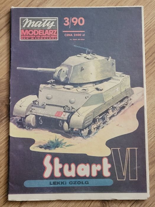 Mały Modelarz  - czołgi, pojazdy gąsienicowe, model kartonowy