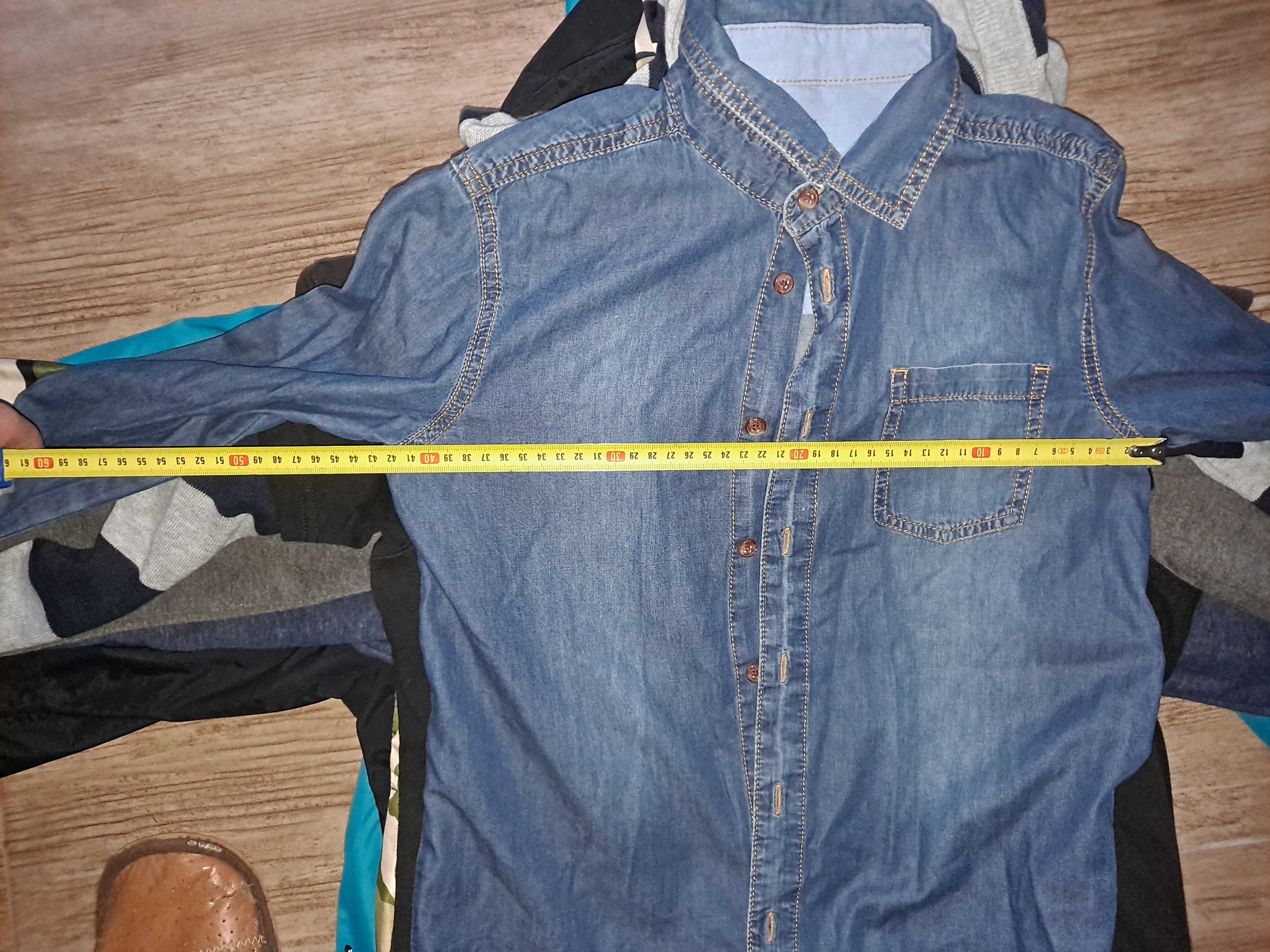 Koszula chłopięca jeansowa 152 na 11-12 lat pepperts