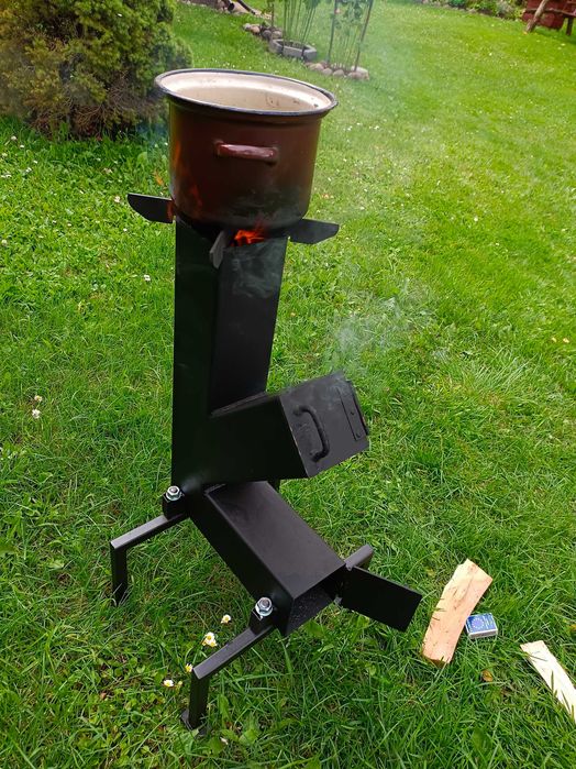 Piec rakietowy nowy solidna konstrukcja