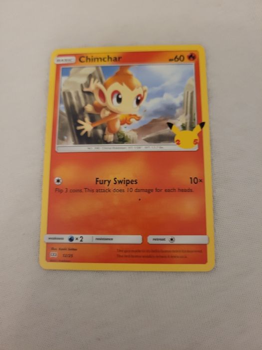 Karta pokemon Chimachar McDonald