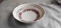 Porcelanowa ażurowa misa patera