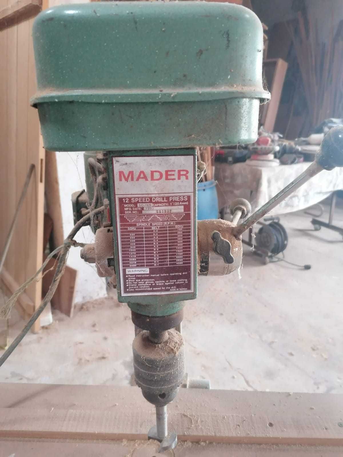 Furador da Marca Mader | Carpintaria
