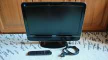 Monitor/telewizor Asus z pilotem i zasilaczem
