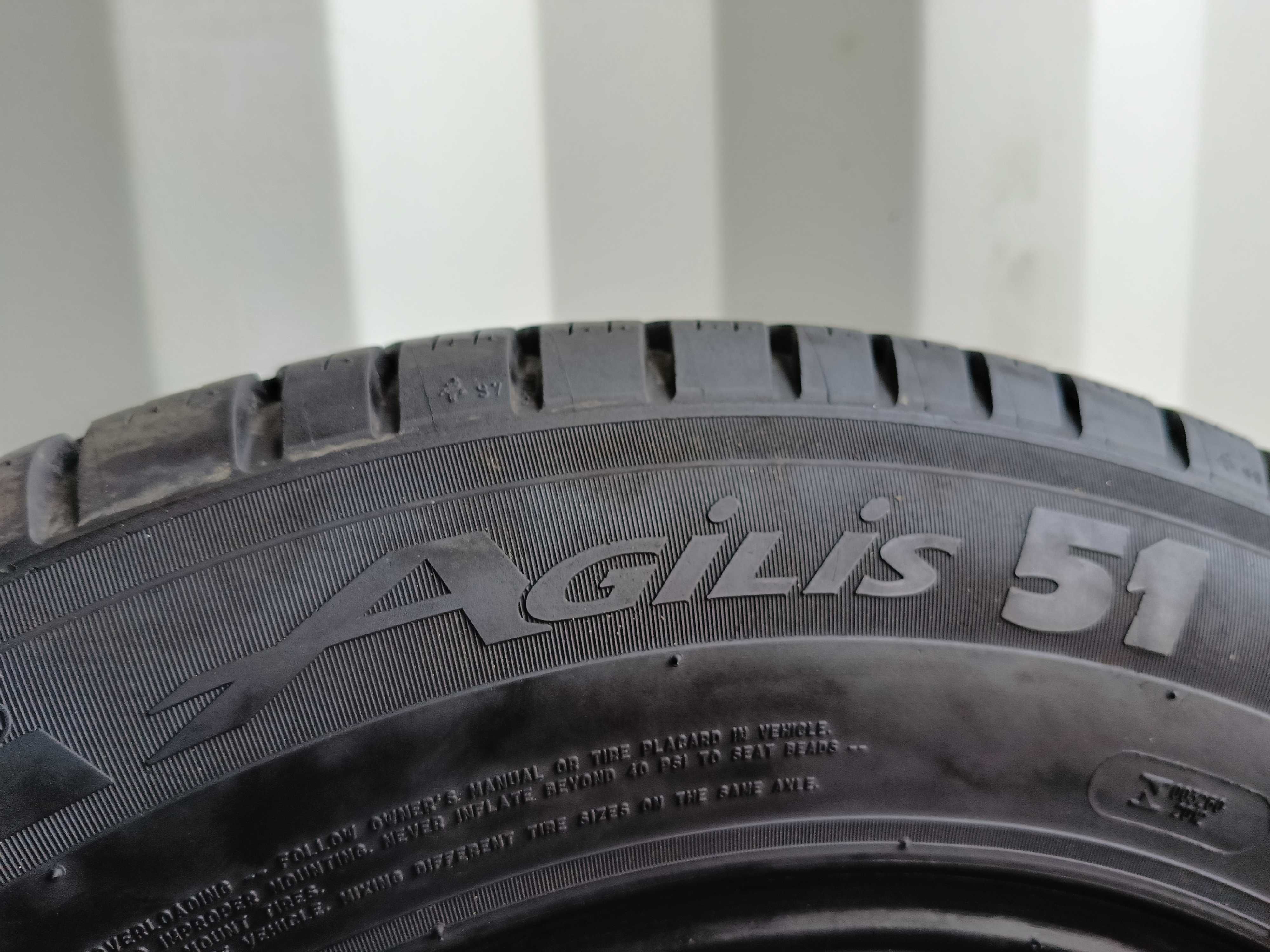 4X 215/65R16C MICHELIN Agilis 51. 8mm