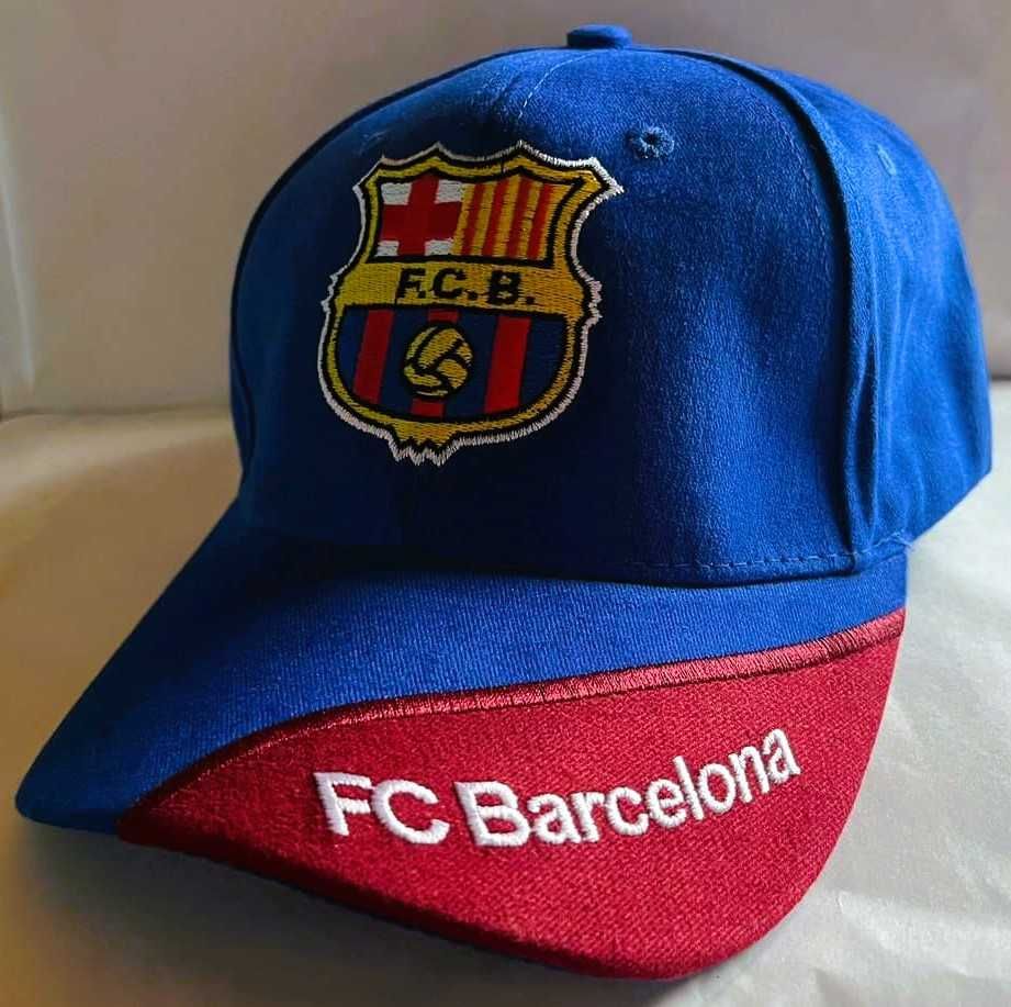 FC Barcelona !! Czapka z daszkiem ( bejsbolówka ) Niebieska