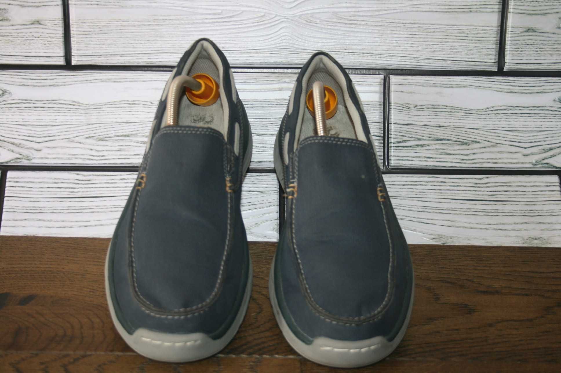 Мокасины кроссовки Clarks 45 р. (28,5 см)