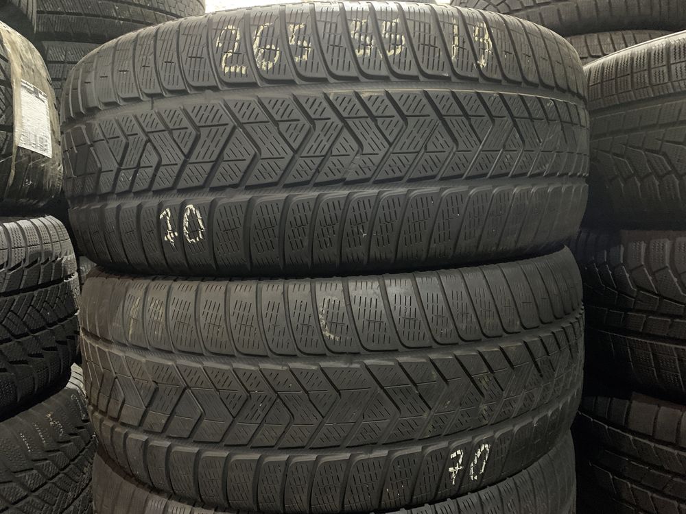 Шины б/у зима КОМПЛЕКТ 265/55 19  Pirelli scorpion Winter