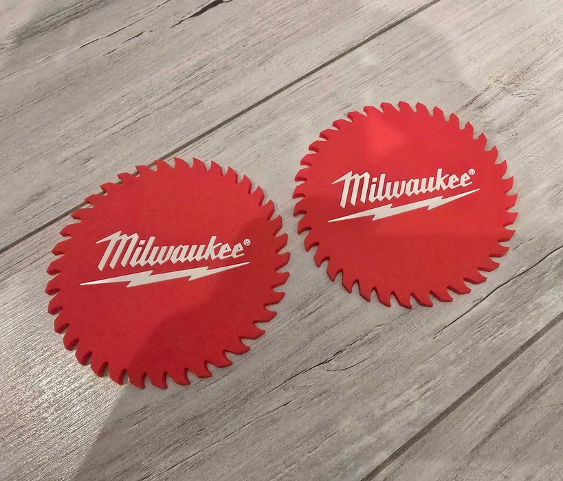 Podkładka pod kufel szklankę Milwaukee 2szt NOWE Piła Akcespria