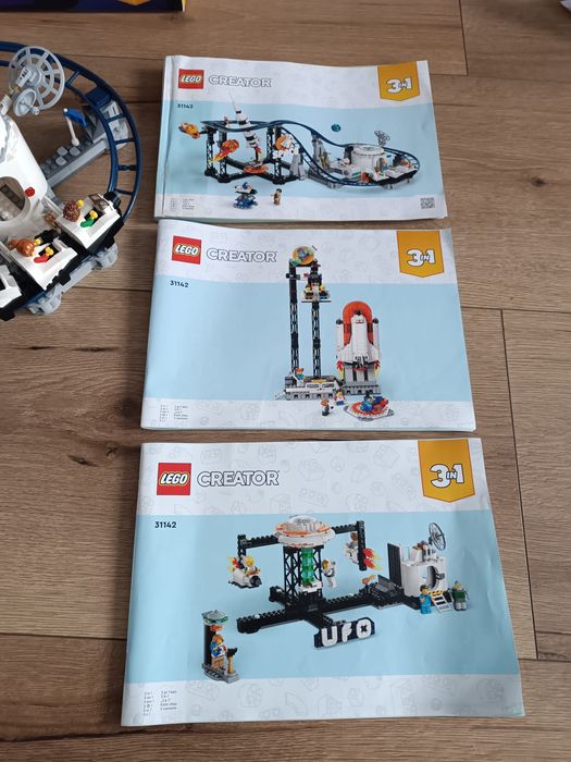 LEGO creator 31142 kosmiczna kolejka górska