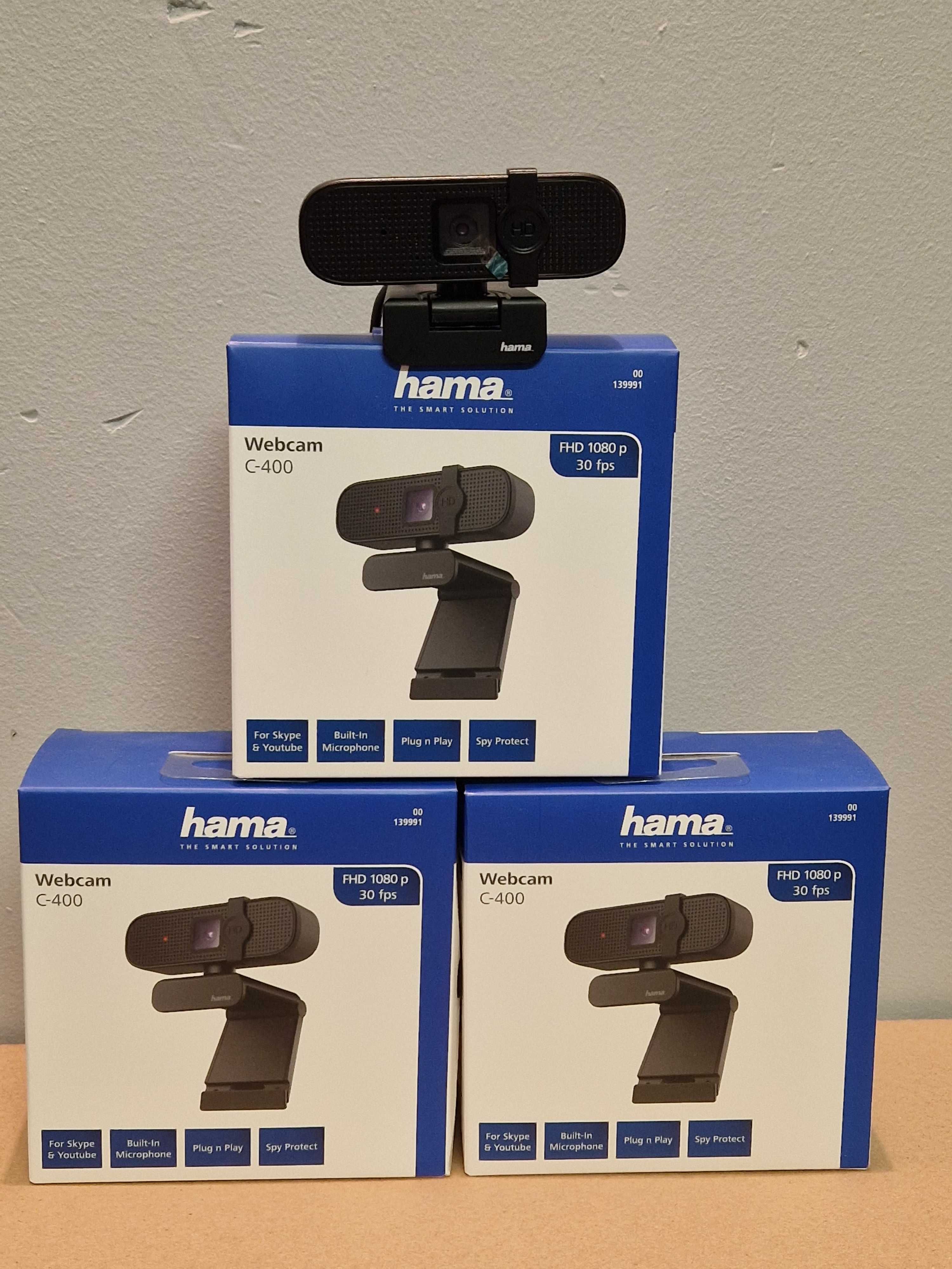 Zestaw kamera internetowa HAMA+ Słuchawki Sennheiser.
