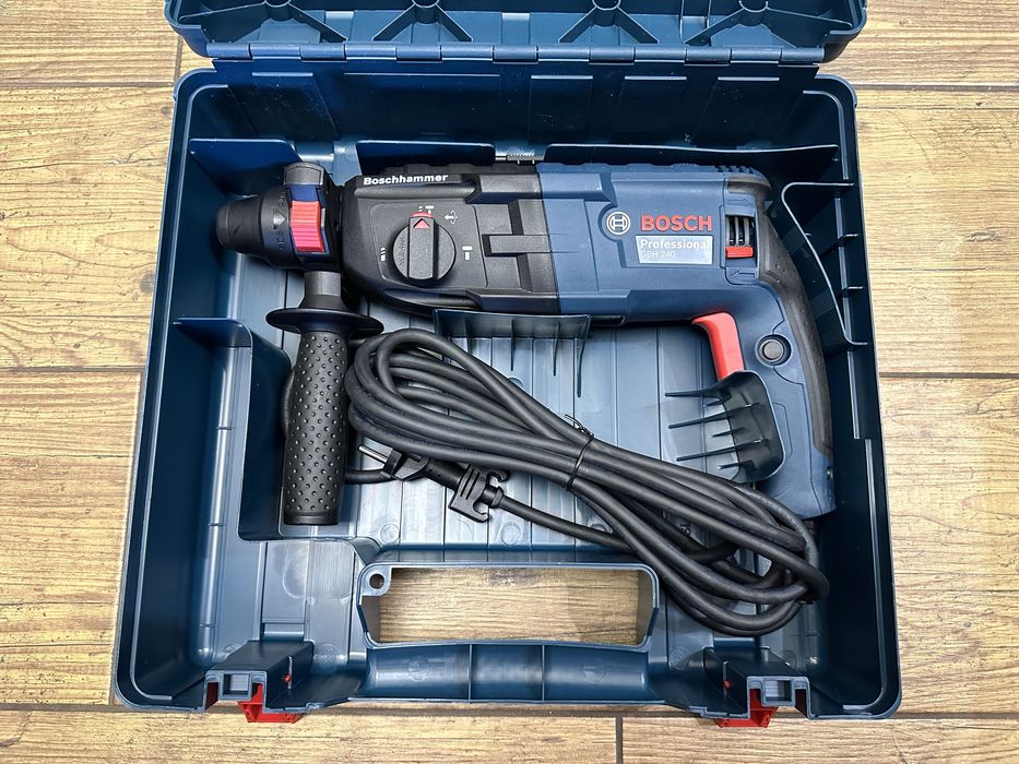 Młotowiertarka, młot udarowy BOSCH GBH240 | walizka transportowa