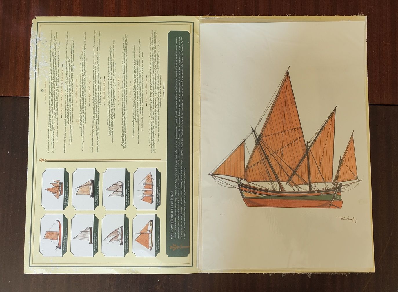 Gravuras de Embarcações Portuguesas