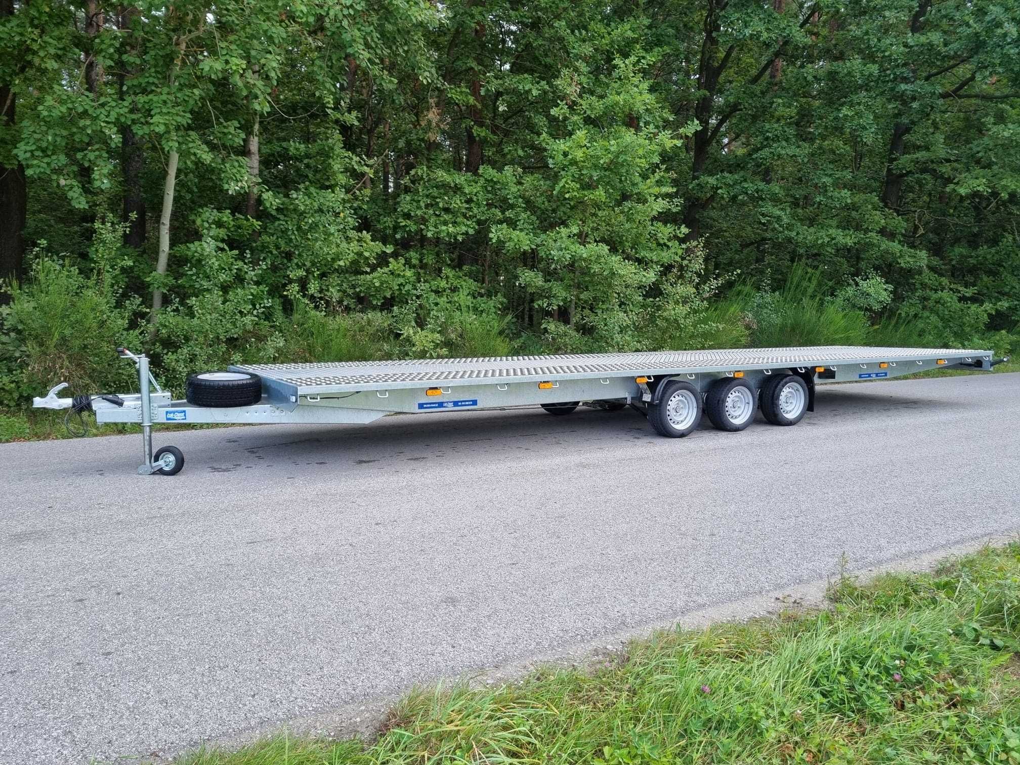 wynajem wypożyczalnia przyczep na dwa auta autolawet busów max lawet