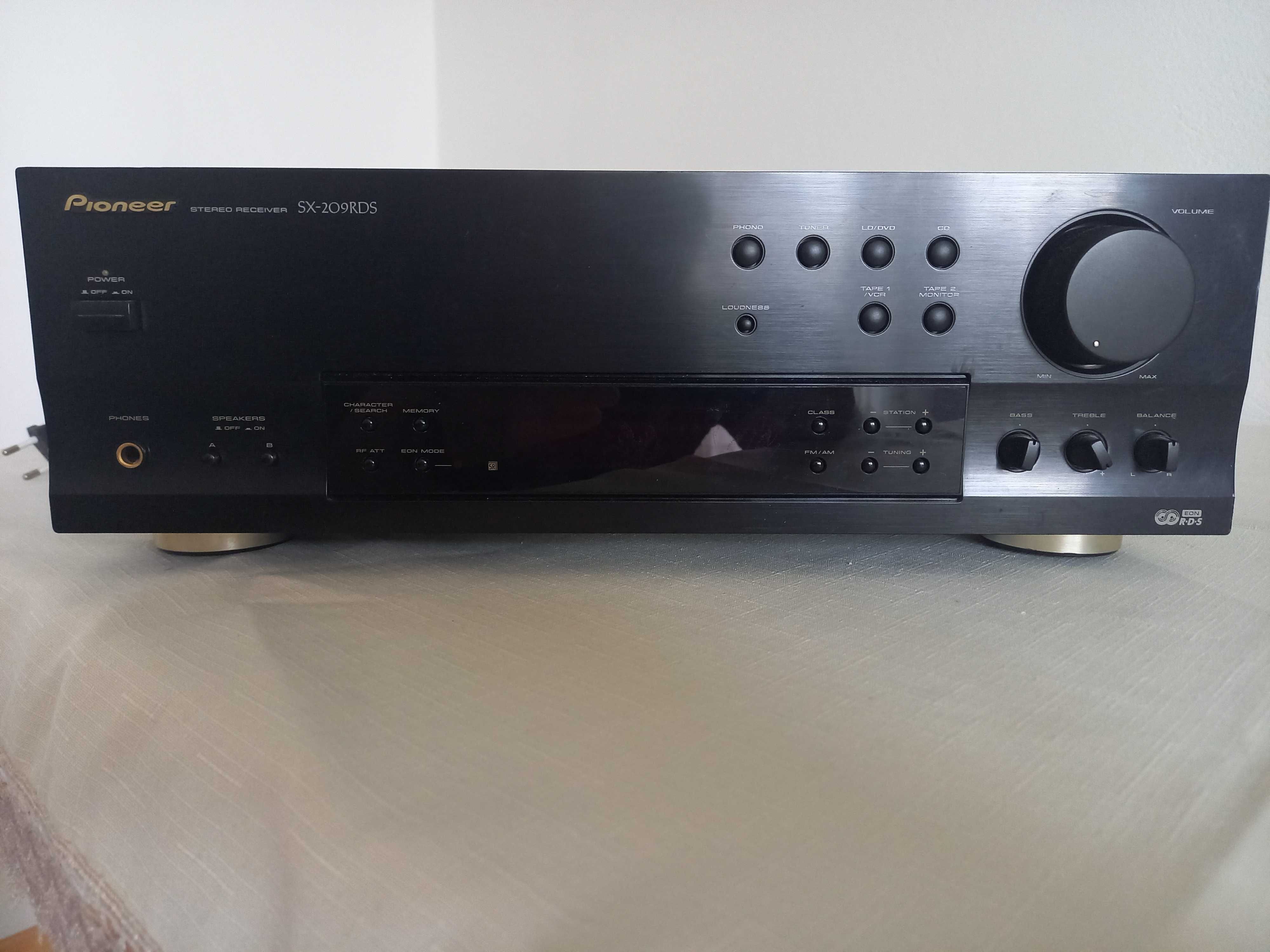 Amplituner Pioneer SX-209RDS - opcjonalnie z pilotem