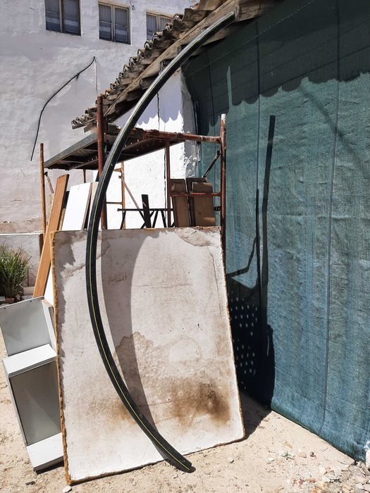 13 Tubos plástico das fotos.Várias medidas no anuncio.Pedras.