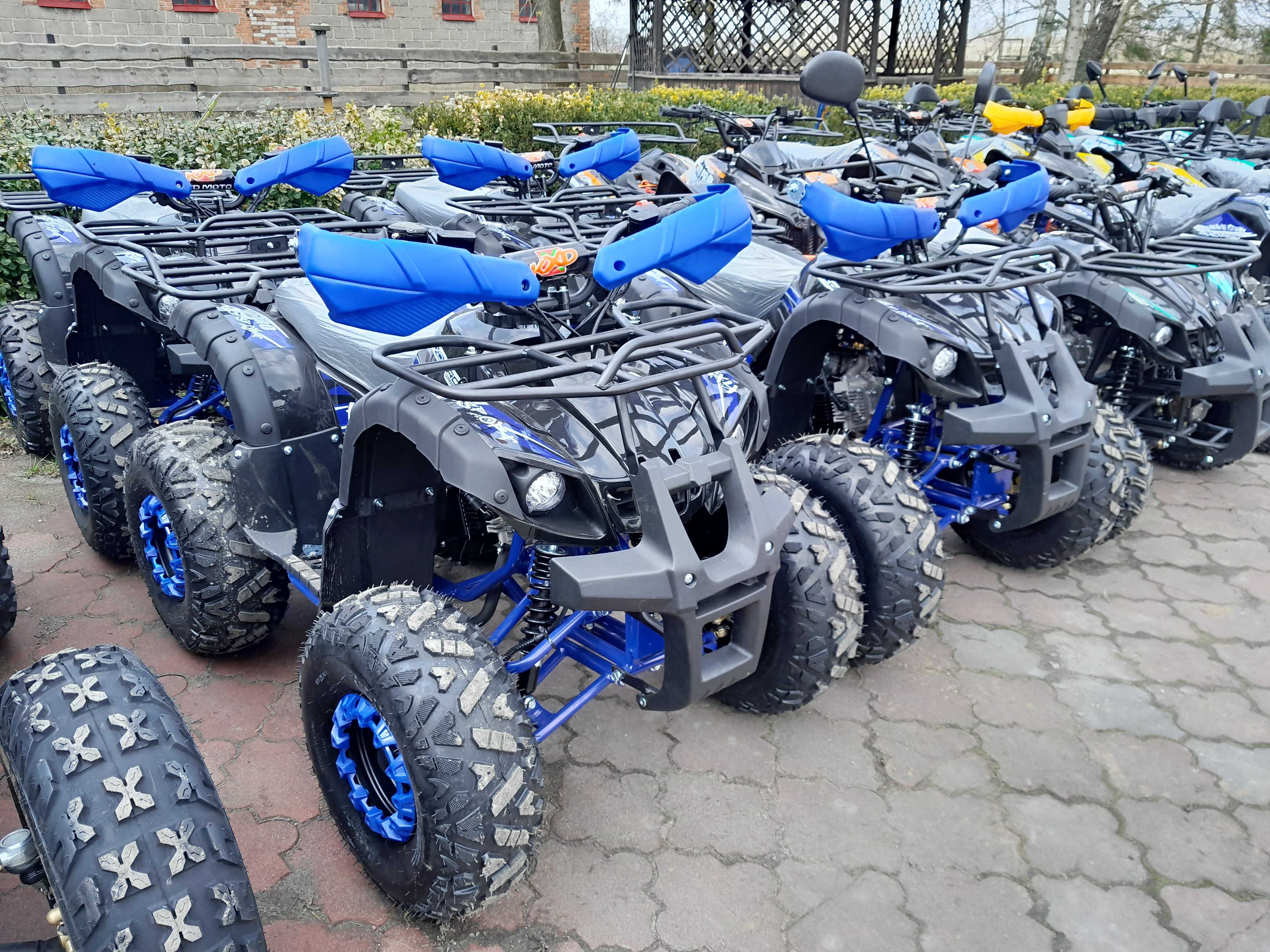 Duży Quad 125cc KXD Phyton Hummer LED duże koła 8 wersja PRO RATY