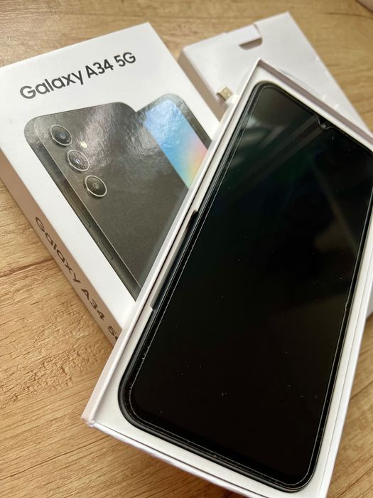 Samsung Galaxy A34 5G 8/256 GB • Jak nowy • Dual SIM