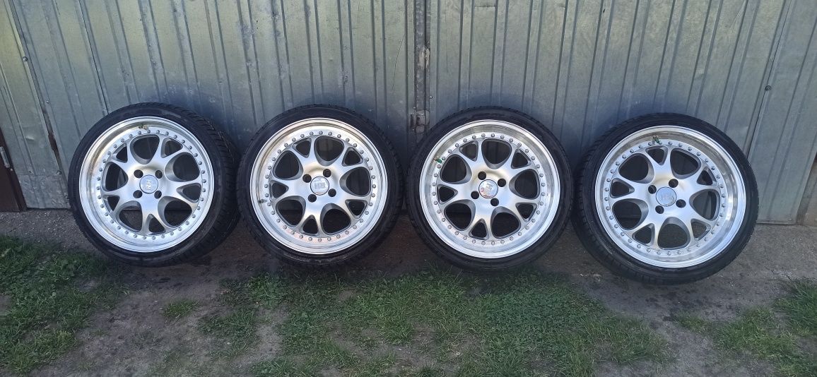 RH zw3 4x100 17 cali 8j i 8.5j e30 golf Opel honda bmw 2tlg skrecane