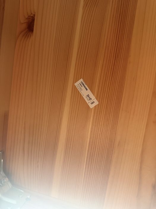 Stół drewniany IKEA Lerhamn czarny