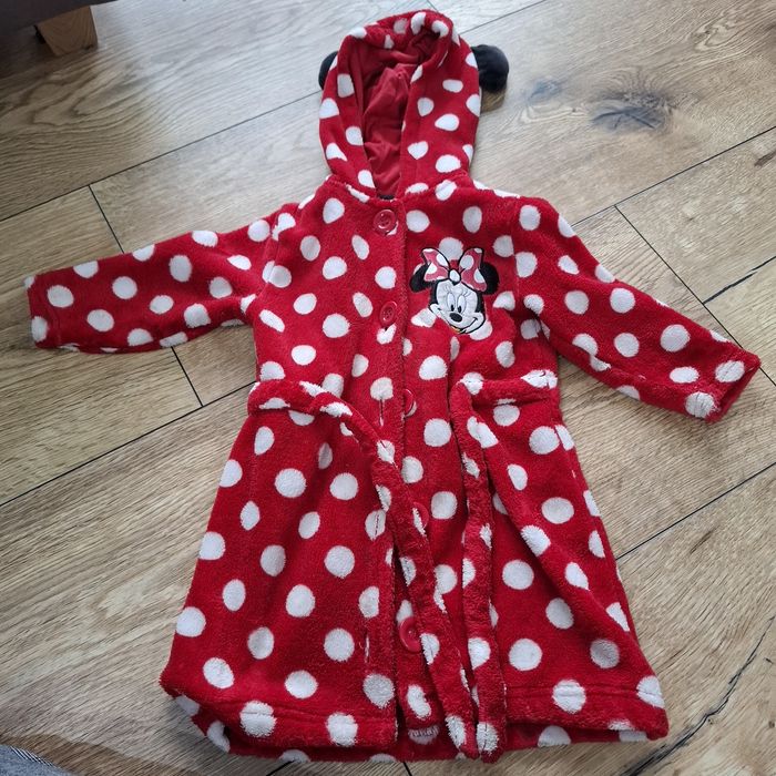 Szlafrok dla dziewczynki Minnie rozmiar 98