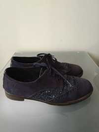 Sapatos Oxford com purpurinas