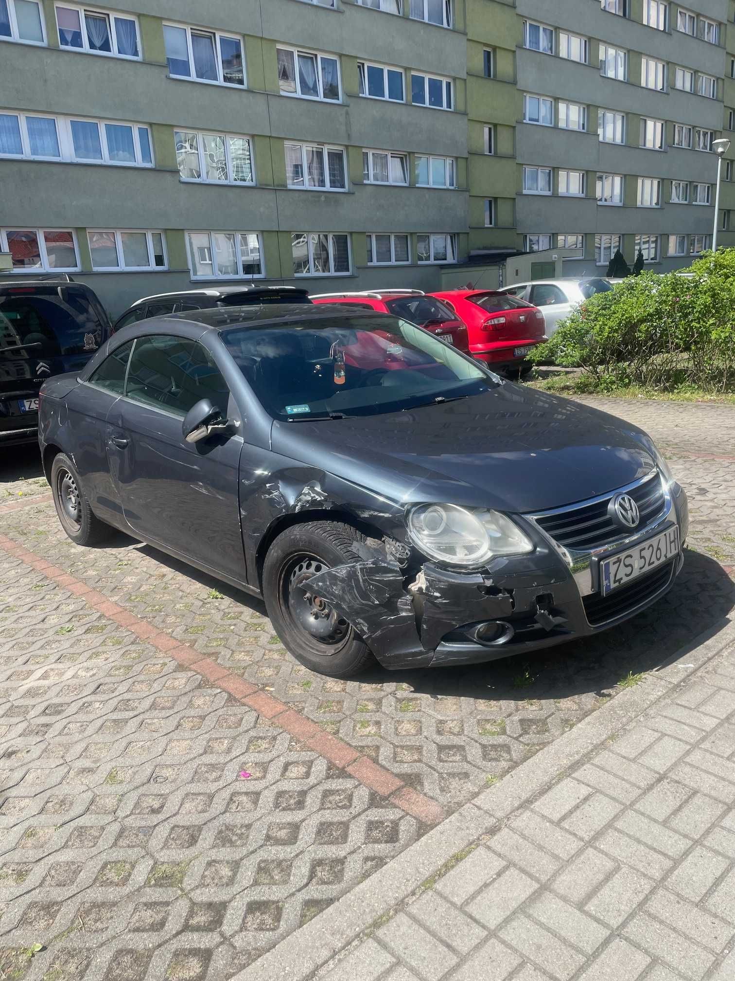 Volskwagen EOS 2.0 FSI 2007 r. - USZKODZONY !!!