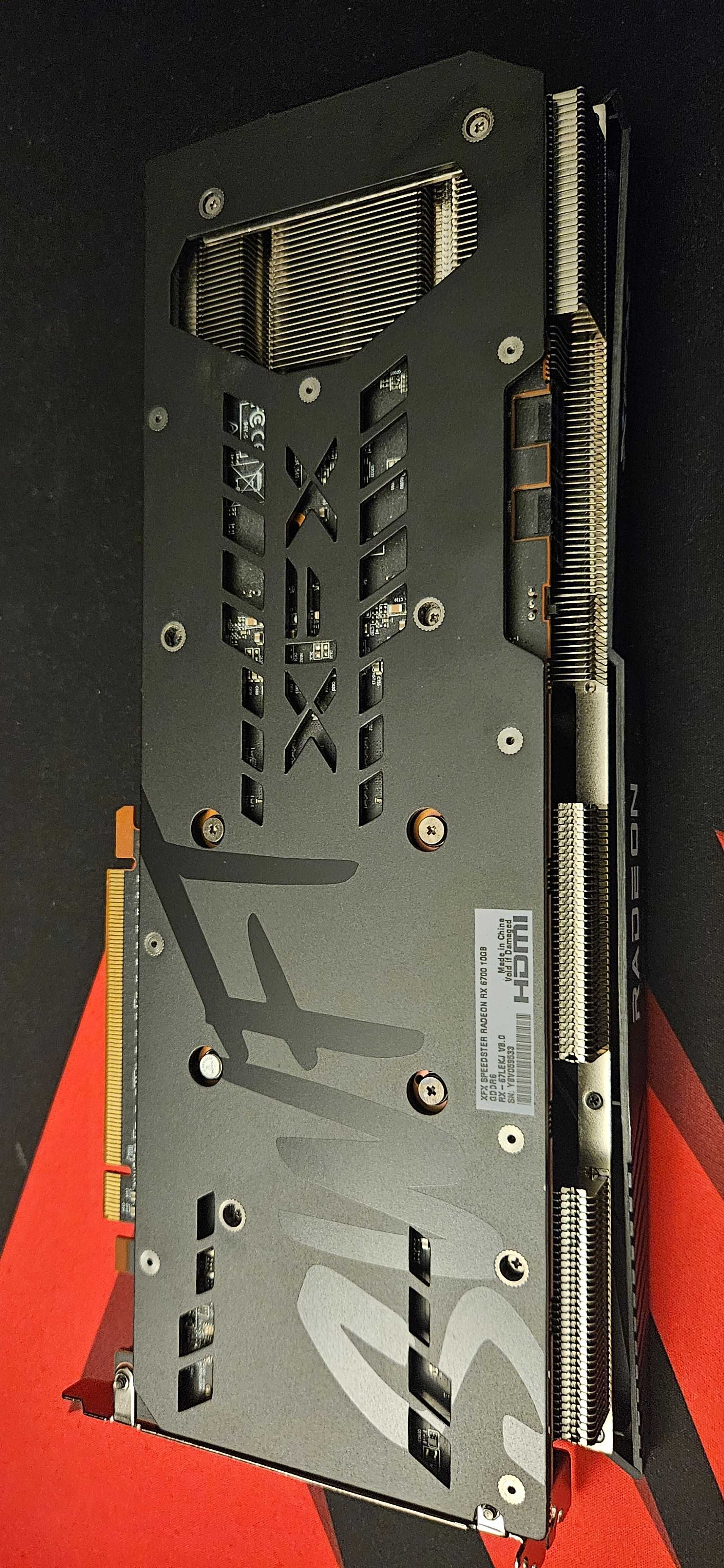 Karta Radeon XFX RX 6700 (non-XT) GDDR6 – Stan idealny + GWARANCJA
