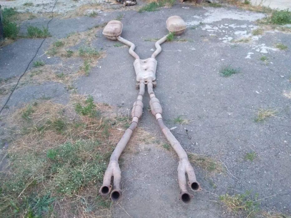 Выхлопная система, глушитель BMW е38 740