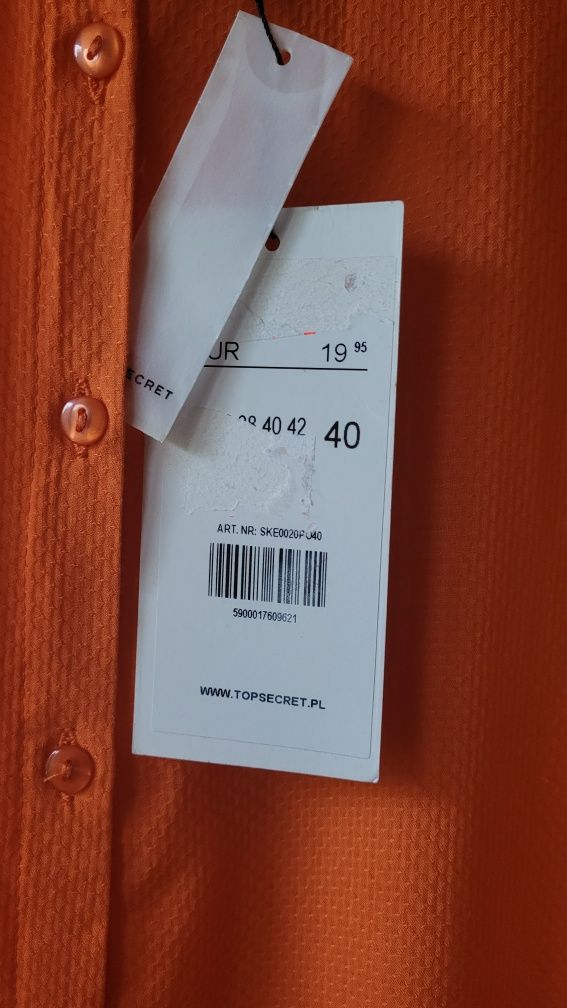 Przewiewna koszula na lato Top Secret r.40