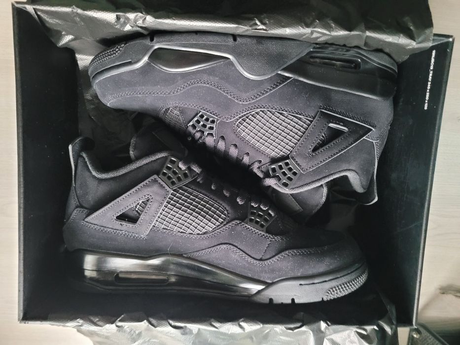 buty Air Jordan 4 Retro Black Cat, roz.45